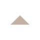 4" Triangle Original Ceramic Tile in Sweet Pea Matte