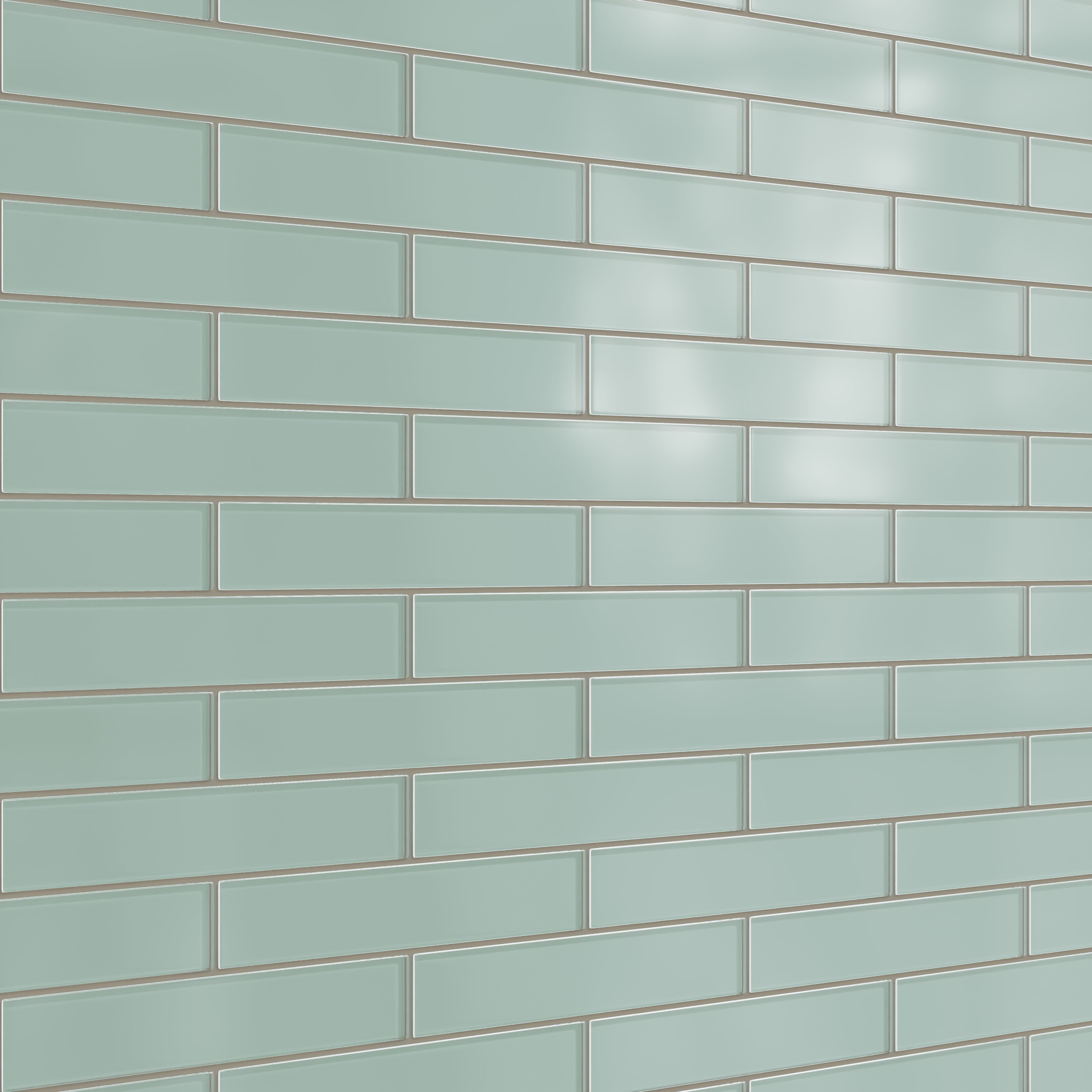 2x12 Glass Tile in Kingfisher Matte