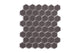 2" Hexagon Sheeted Original Ceramic Mosaic Tile in Kalamata Gloss