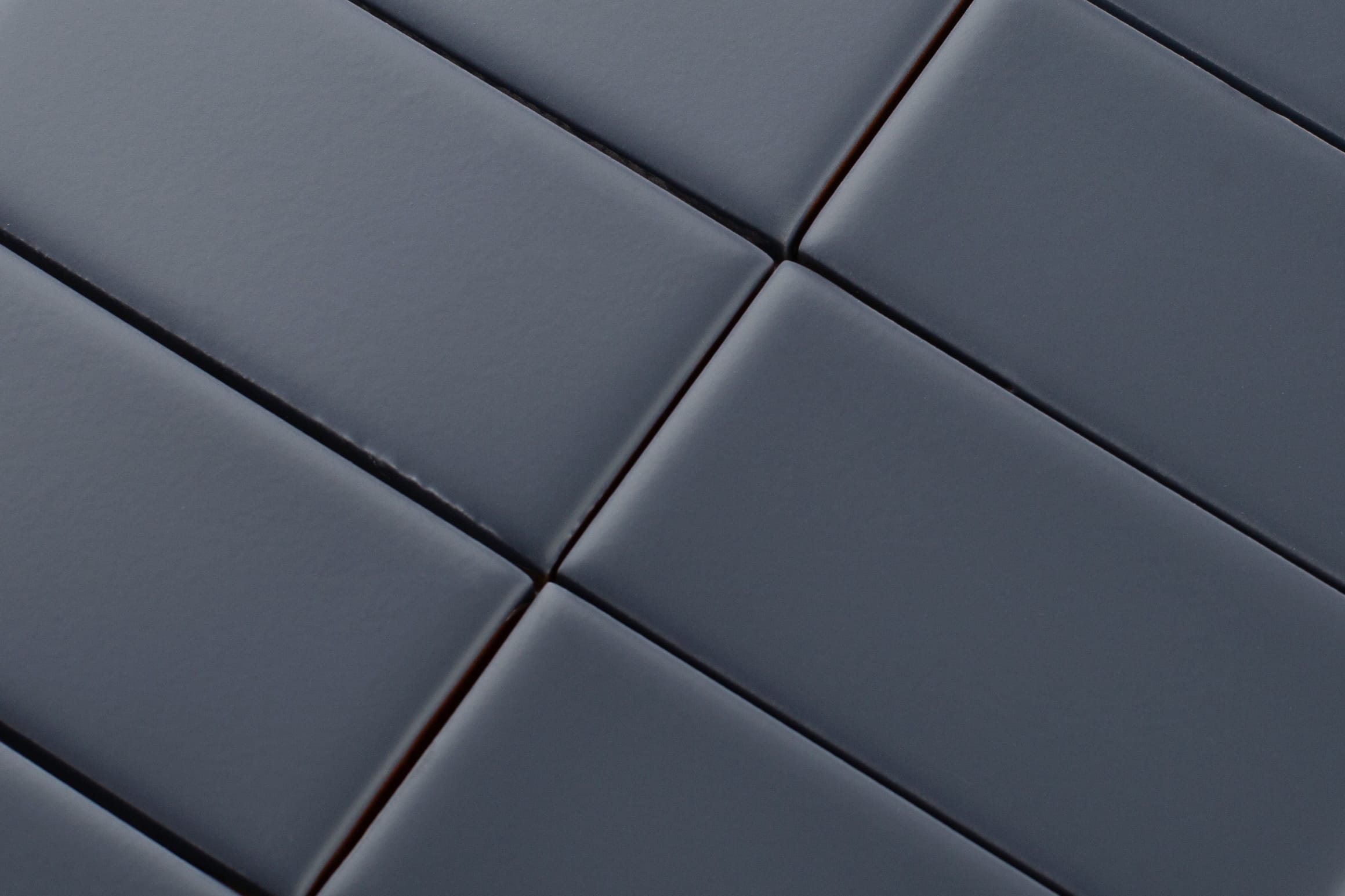 6" Hexagon Original Ceramic Tile in Slate Blue Matte
