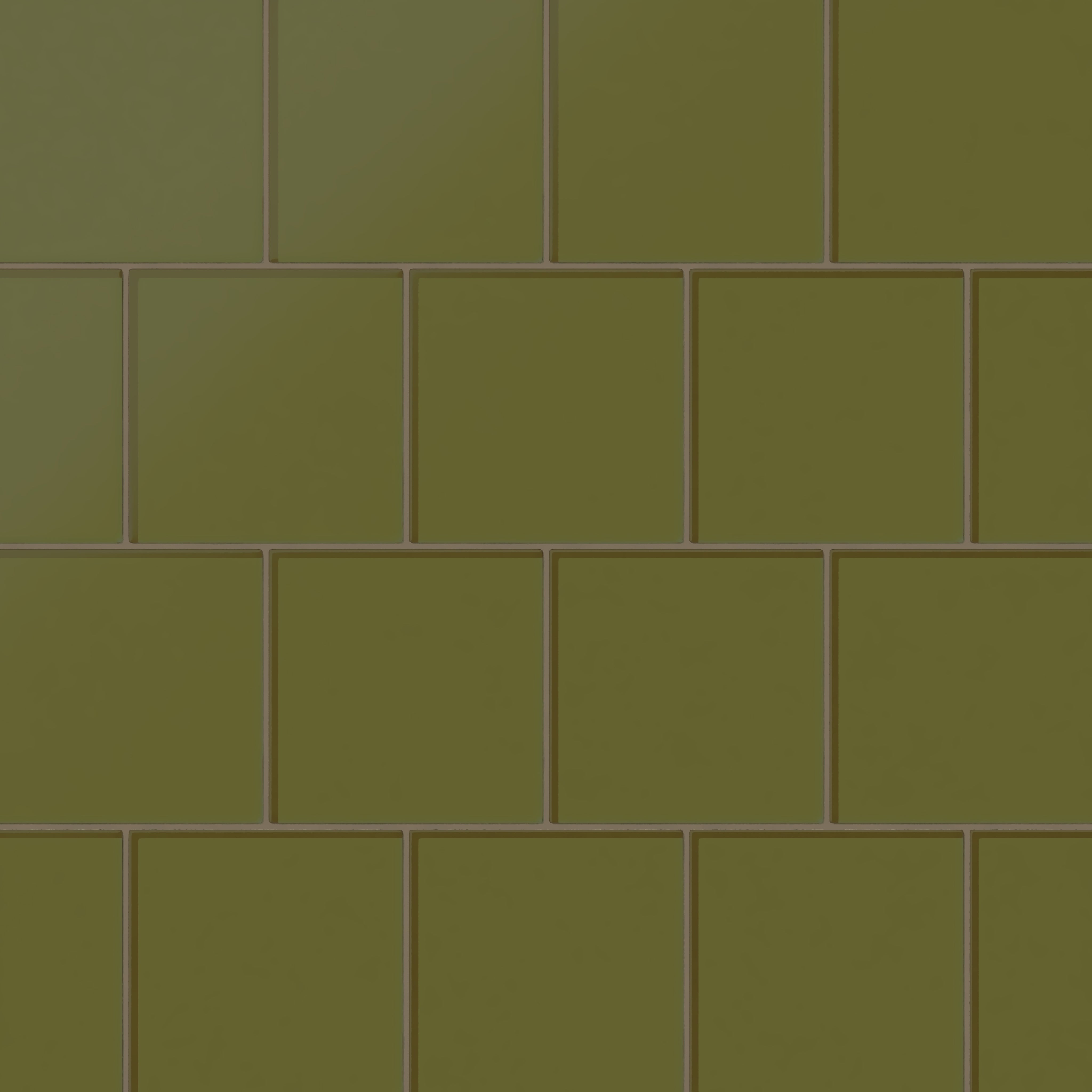 6x6 Glass Tile in Cormorant Matte