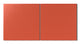 8x8 Natural Press Ceramic Tile in Vermillion Matte