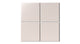 6x6 Natural Press Ceramic Tile in Tyrian Purple Matte