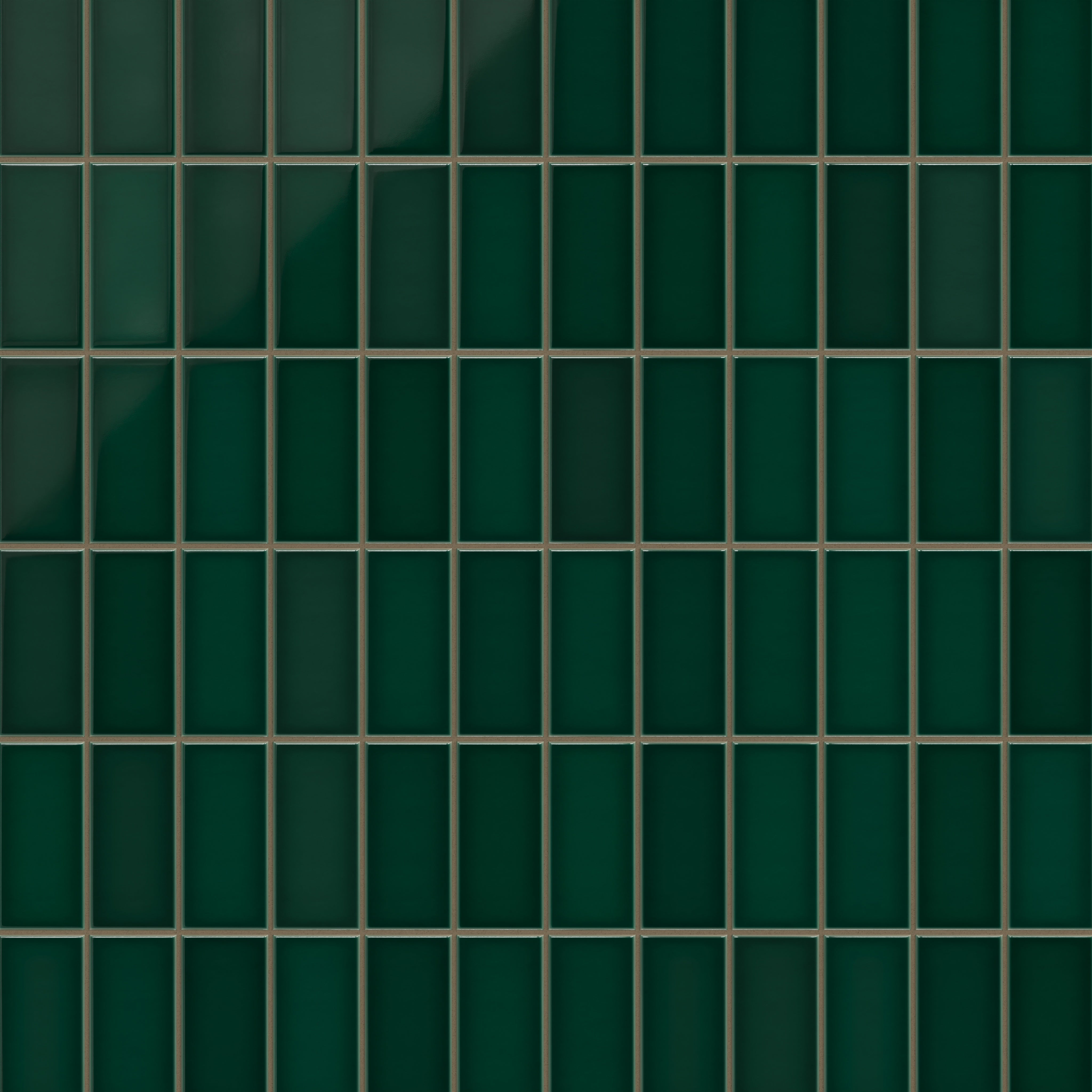 3x6 Original Ceramic Tile in Evergreen Gloss