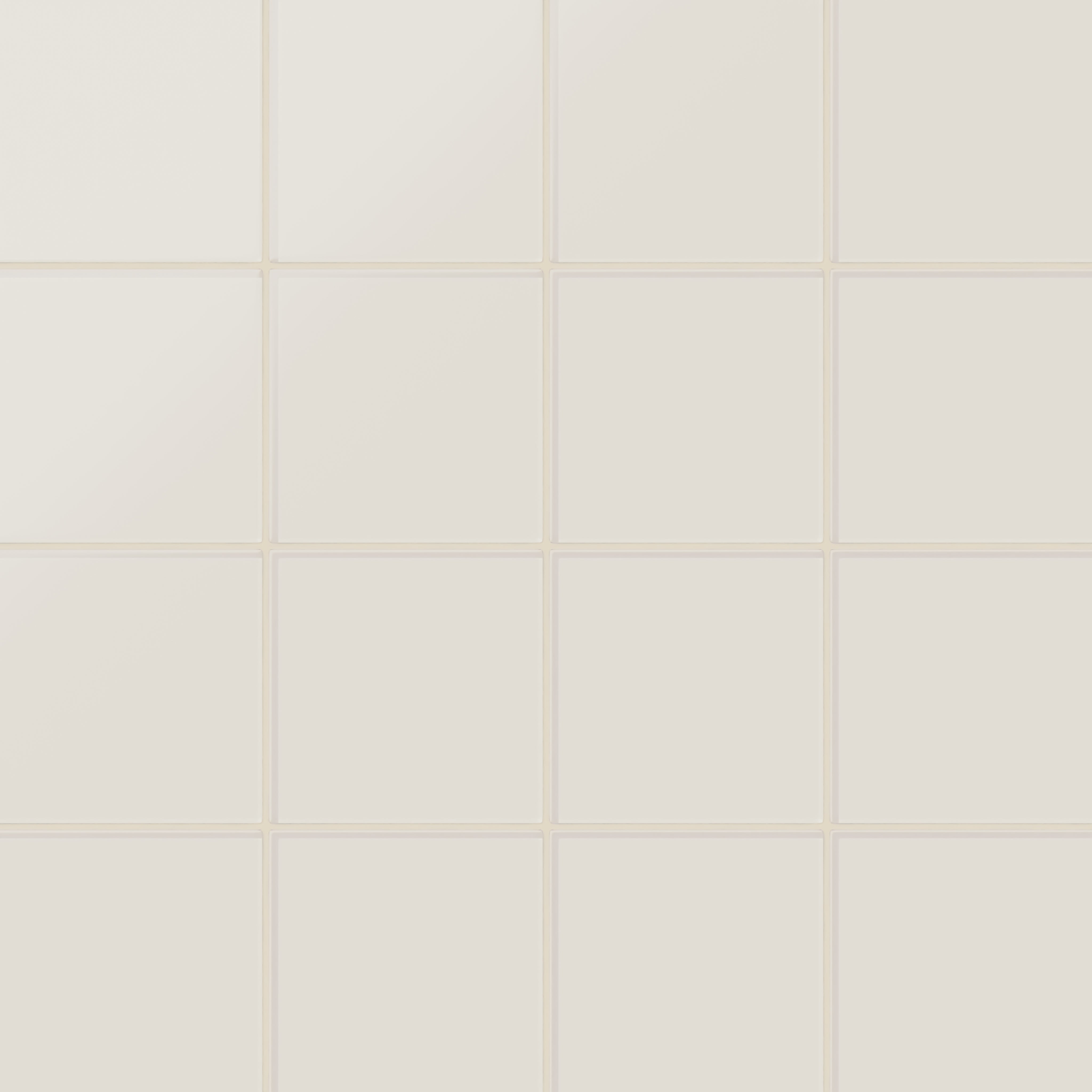 6x6 Glass Tile in Dove Matte