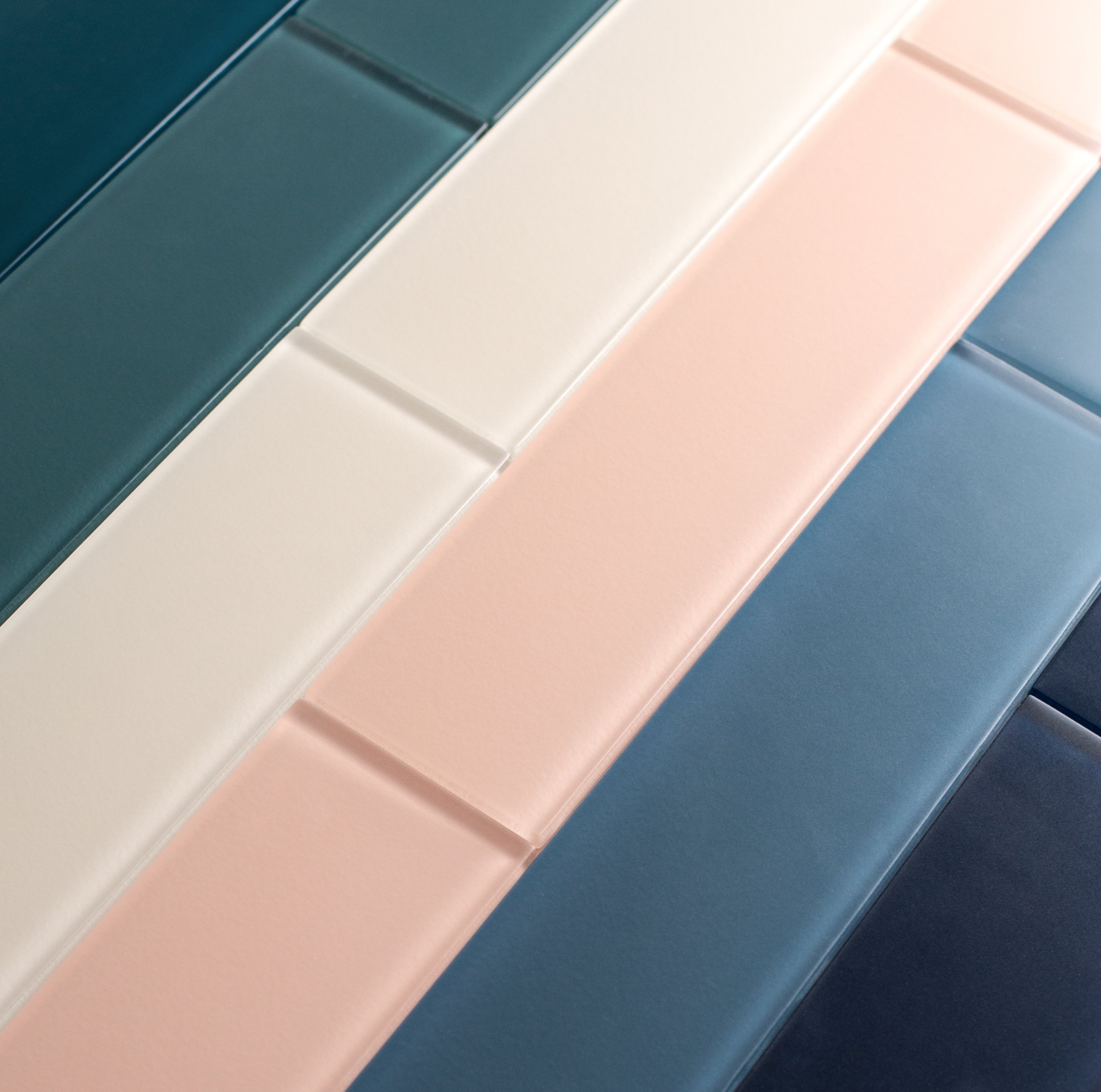 3x12 Glass Tile in Magpie Matte