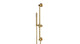Contour & Foundry Positioning Bar Kit - Less Hand Shower in Polished Brass