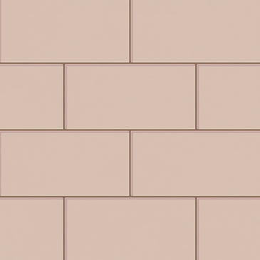 6x12 Glass Tile in Rosy Finch Gloss