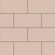 6x12 Glass Tile in Rosy Finch Gloss