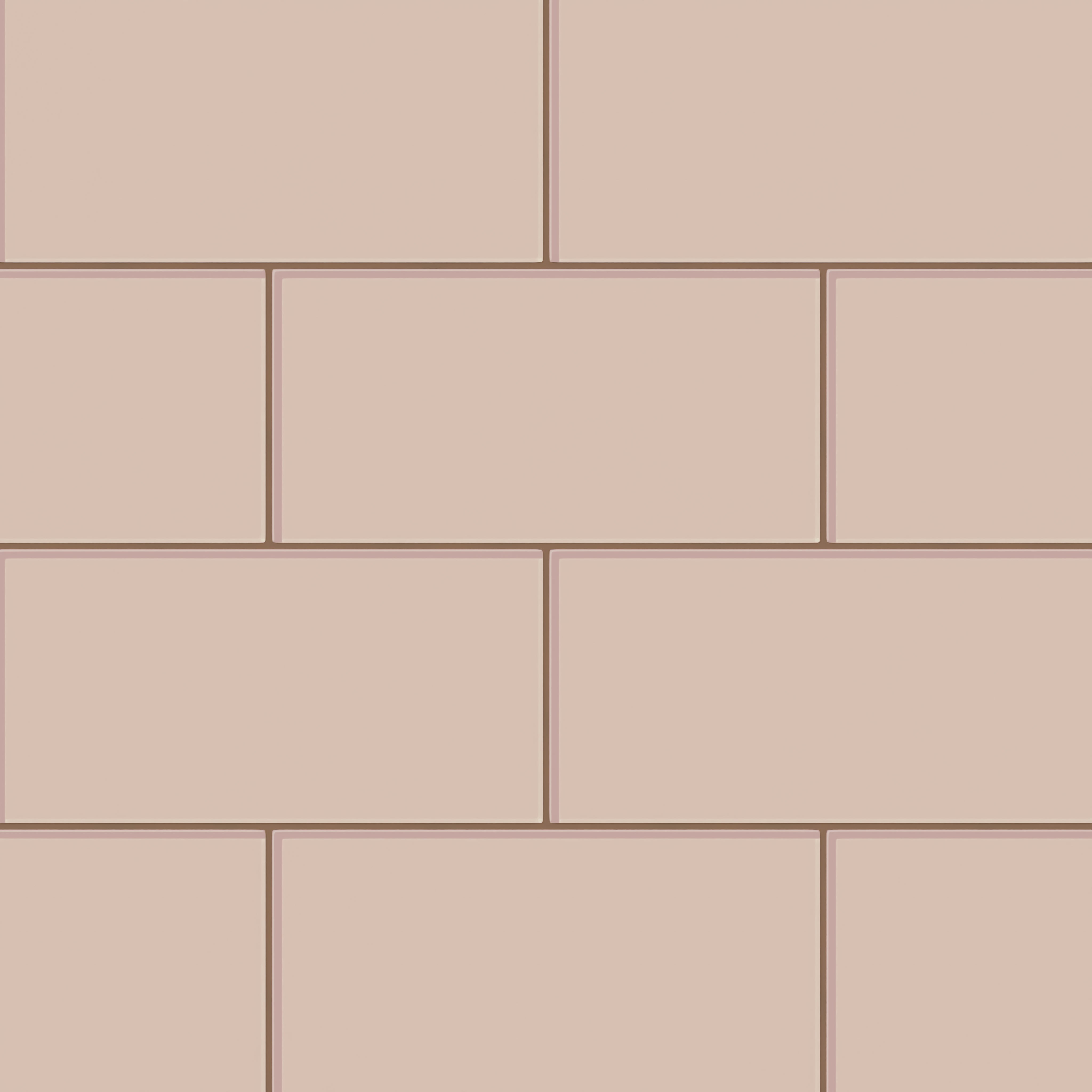6x12 Glass Tile in Rosy Finch Gloss