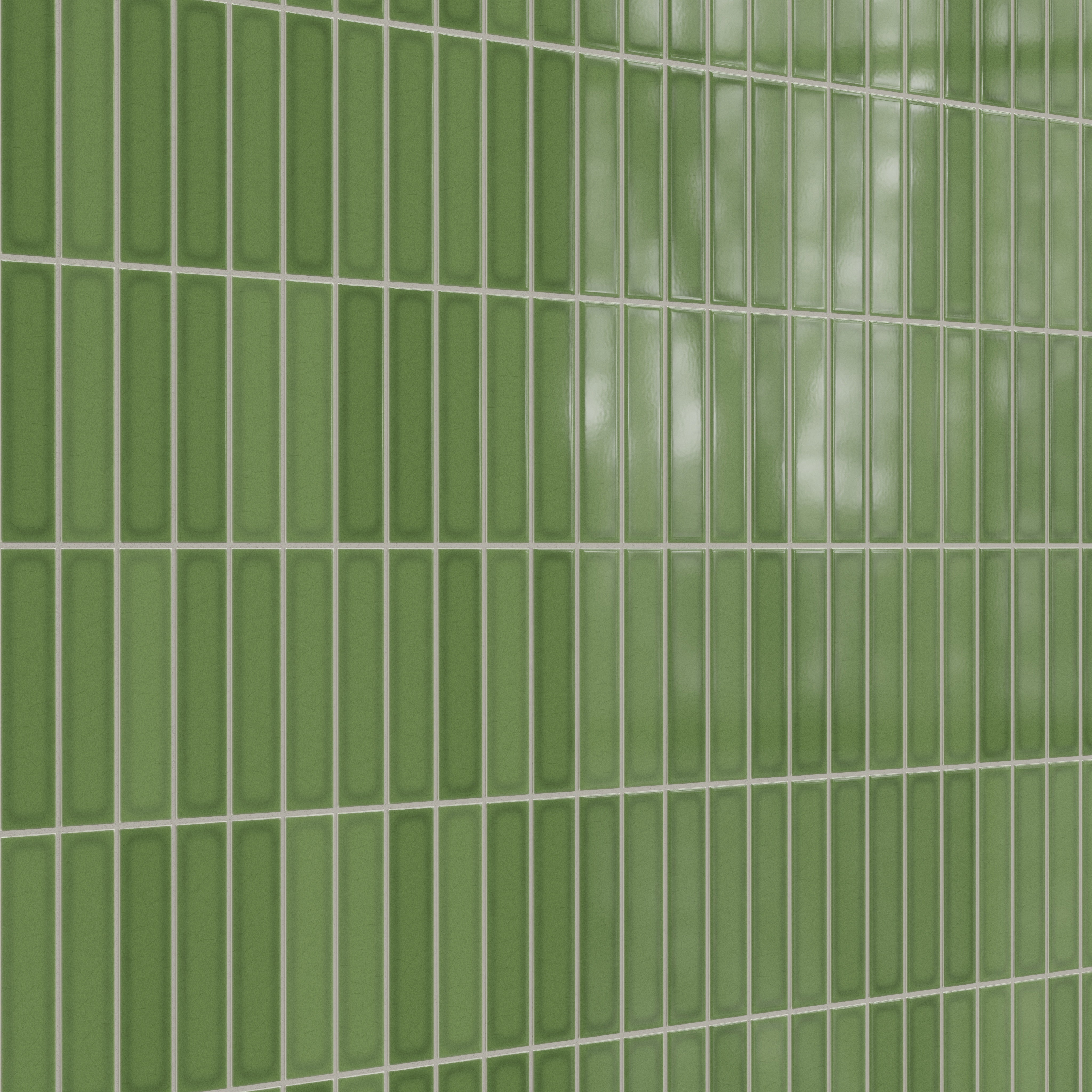 2x8 Original Ceramic Tile in Kelp Gloss