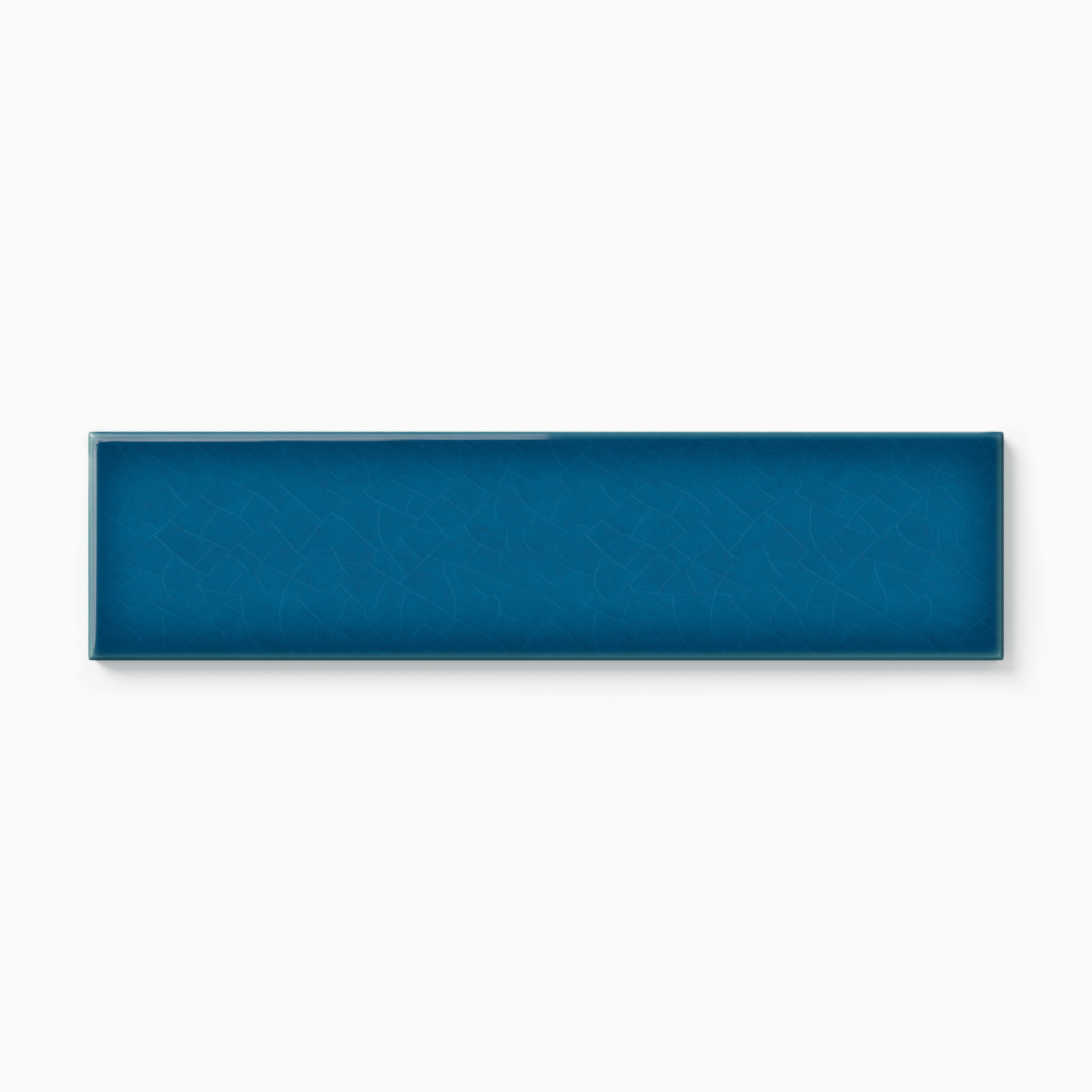 2x8 Original Ceramic Tile in Adriatic Sea Gloss - Fireclay Tile