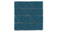 3" Triangle Sheeted - Quadrant Original Ceramic Mosaic Tile in Adriatic Sea Matte