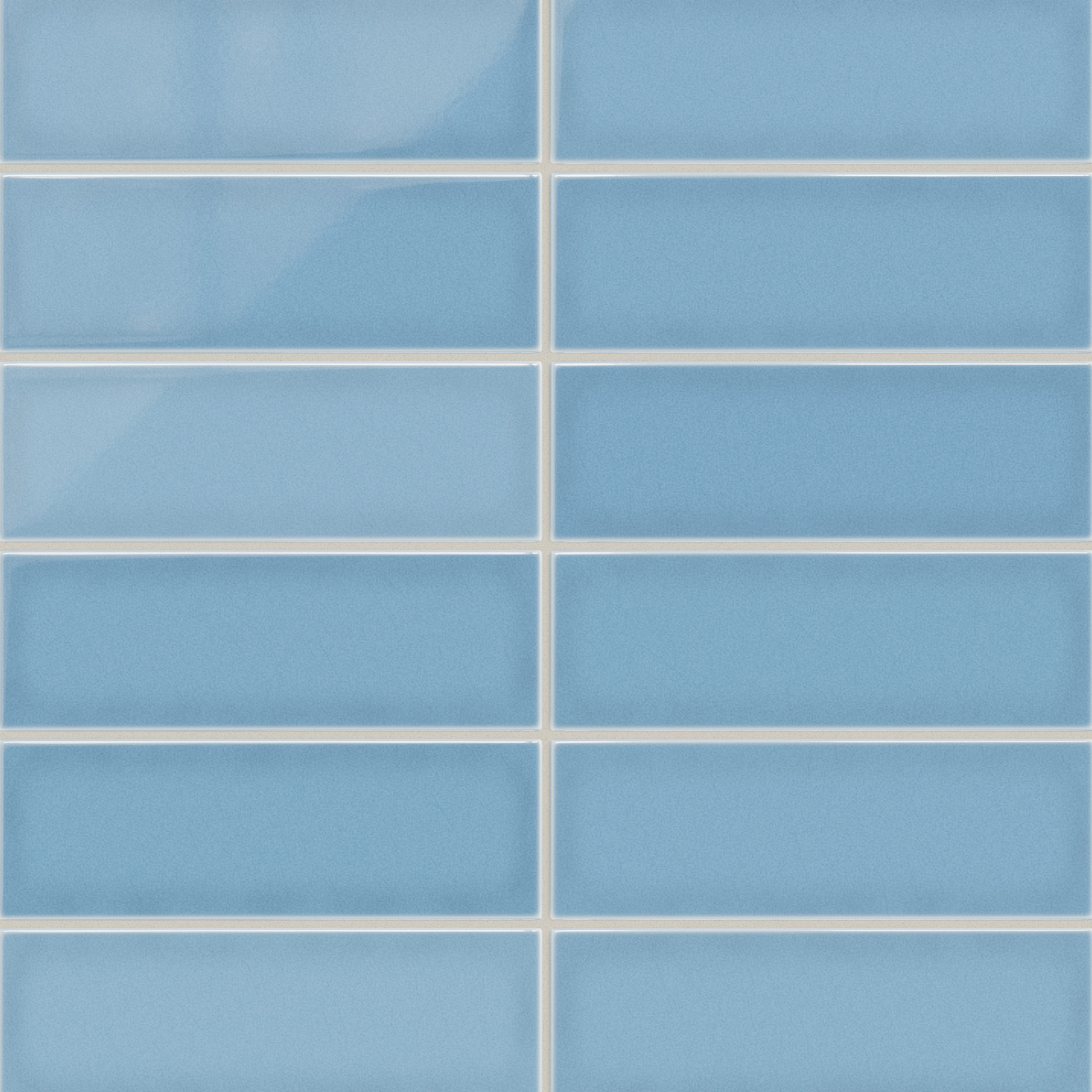 4x12 Original Ceramic Tile in Caribbean Sea Gloss