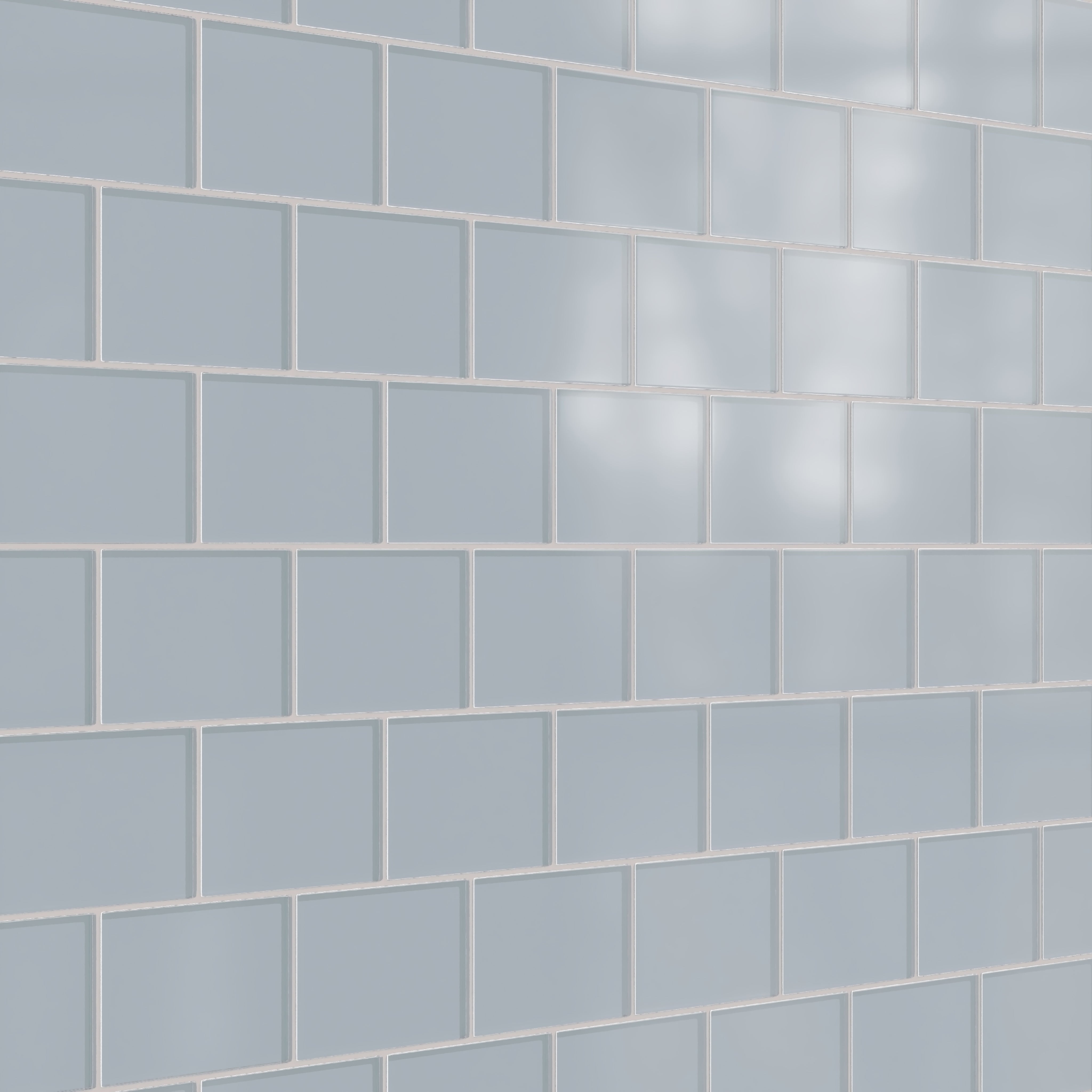 4x6 Glass Tile in Pinyon Jay Matte