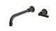 Emerson One Handle Wall Mount 10" Lavatory Faucet with Classic Lever Handle in Oil Rubbed Bronze