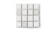 2x2 Straight Set Sheeted Original Ceramic Mosaic Tile in Frost Gloss