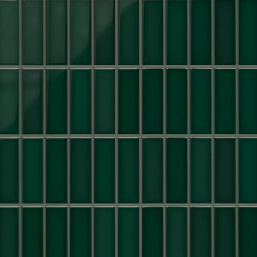 2x6 Original Ceramic Tile in Evergreen Gloss