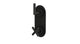 Contour Two Handle Wall Mount Shower Trim with Soft Cross/Soft Lever Handles in Matte Black