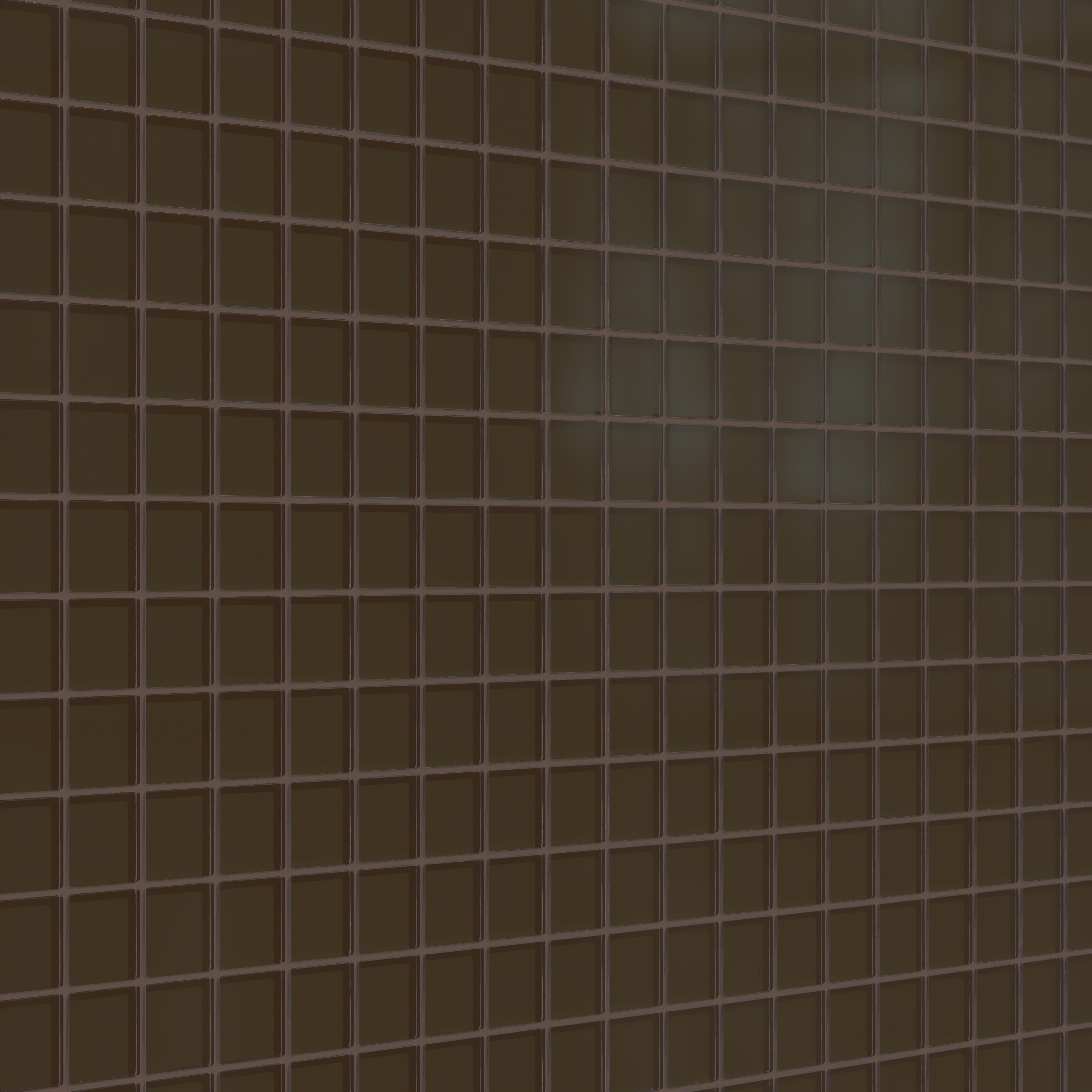 2x2 Straight Set Sheeted Glass Mosaic Tile in Osprey Matte