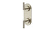 Contour Two Handle Wall Mount Shower Trim with Soft Lever Handles in French Nickel