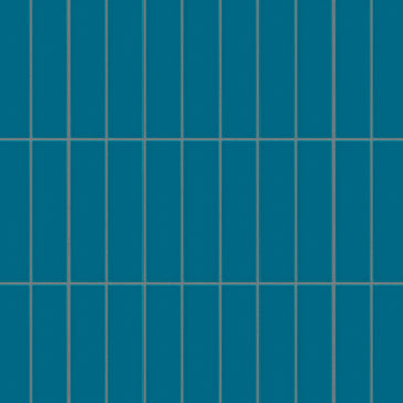 2x8 Original Ceramic Tile in Adriatic Sea Matte