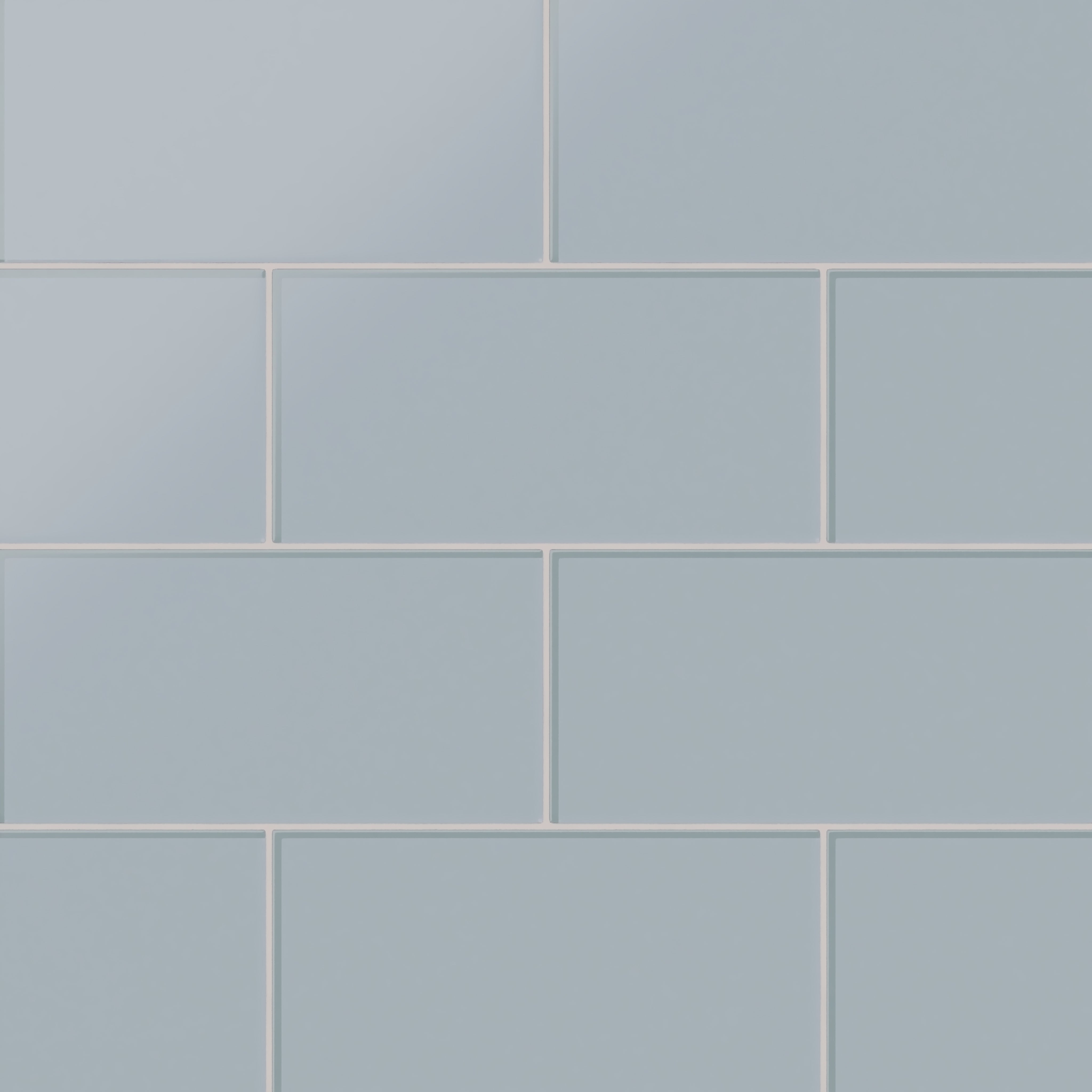 6x12 Glass Tile in Pinyon Jay Matte
