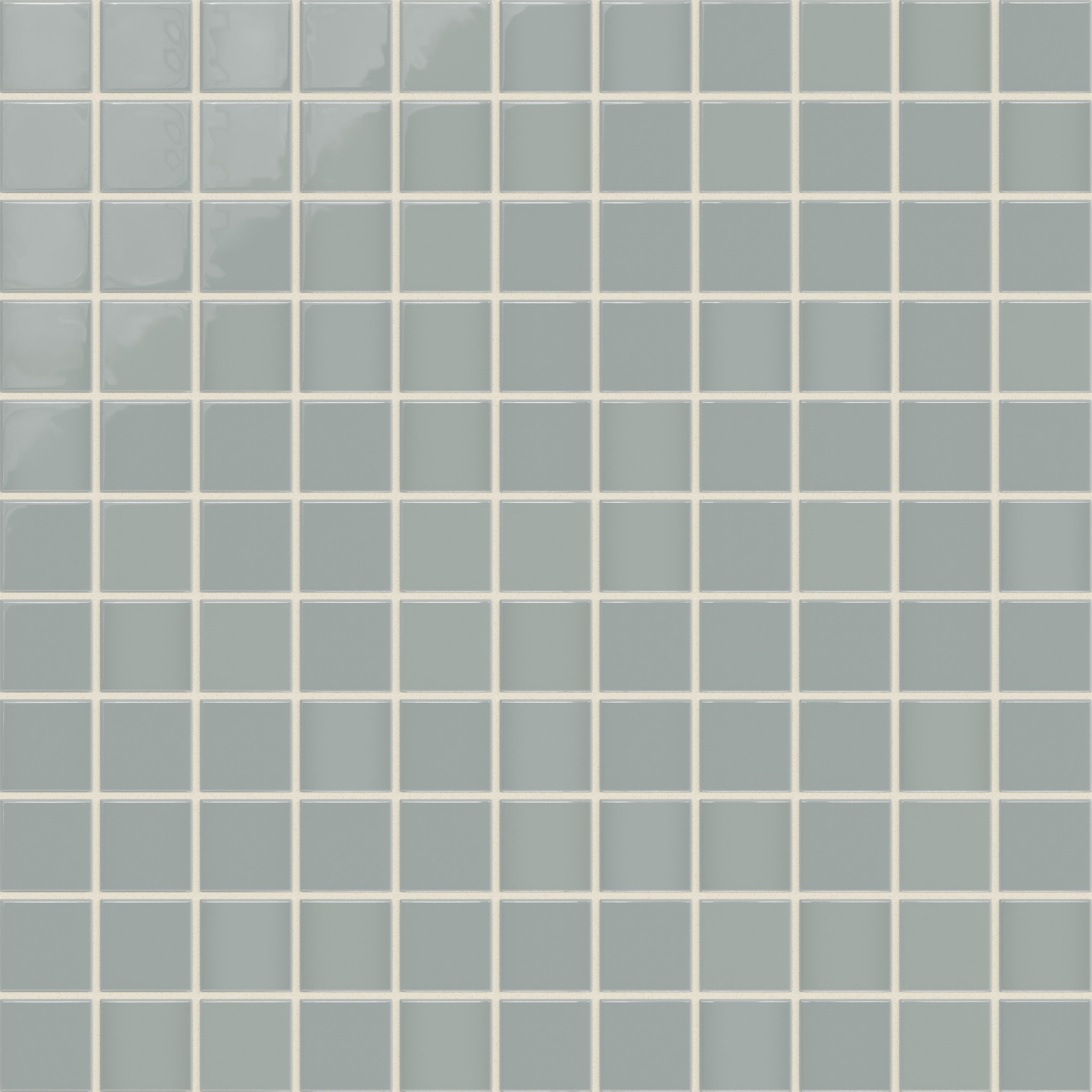 Alberta Blue 2x2 Straight Set Sheeted Gloss Natural Press Ceramic