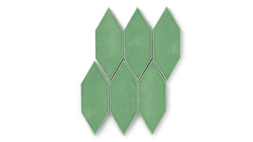 Picket Original Ceramic Tile in Sea Green Gloss