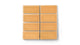 2x4 Straight Set Sheeted Original Ceramic Mosaic Tile in Koi Gloss