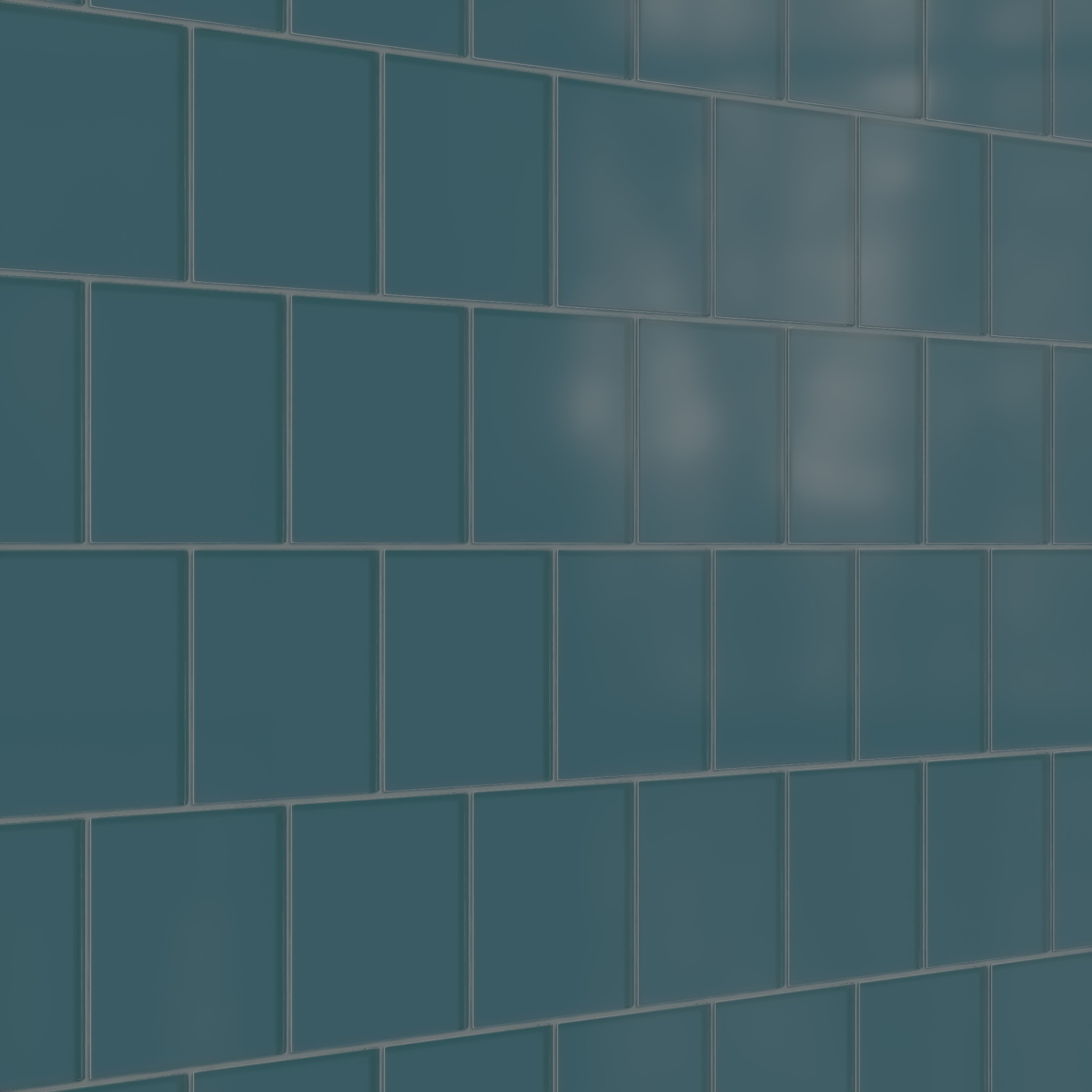6x6 Glass Tile in Magpie Matte