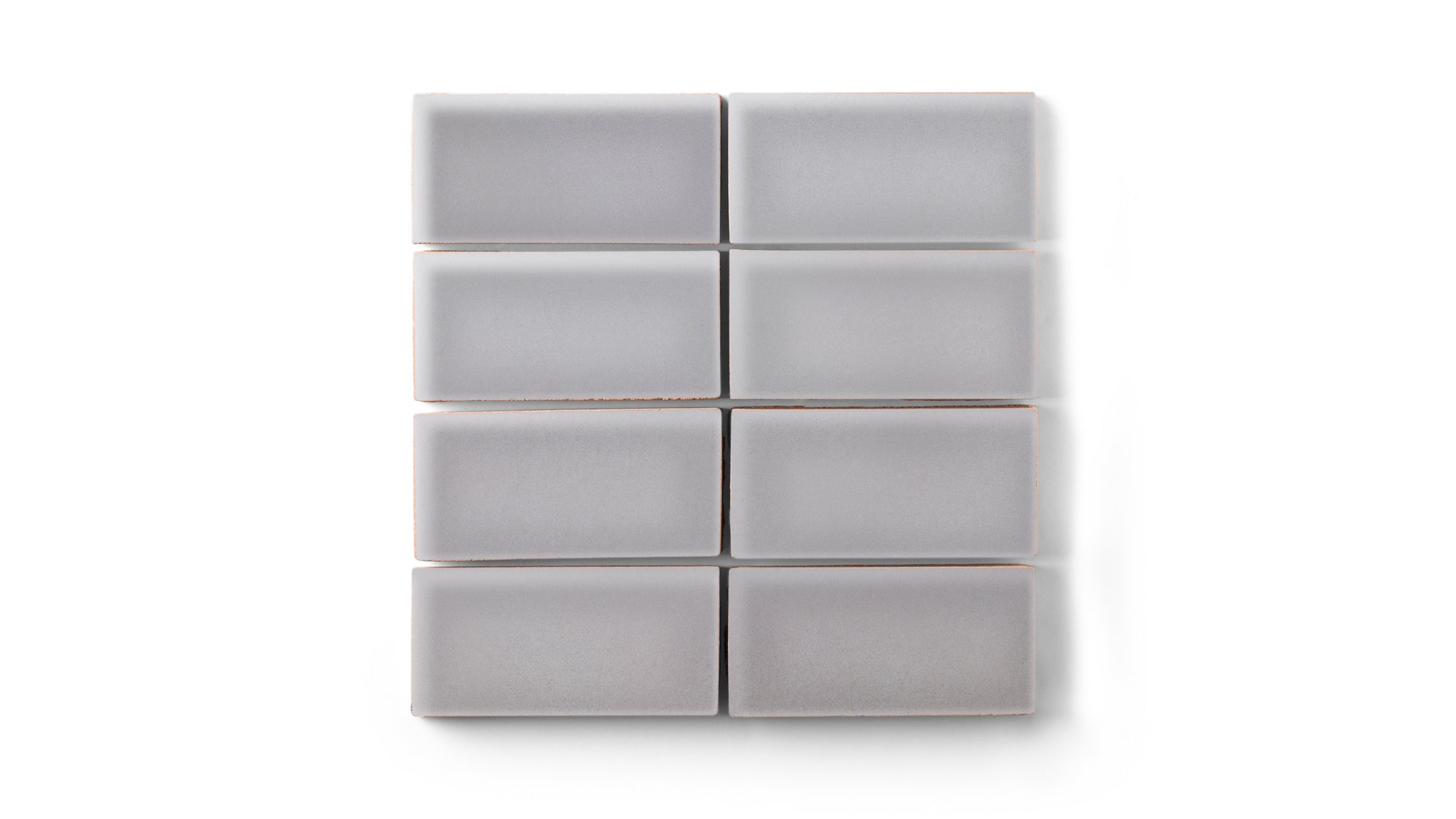 Dust Storm 2x4 Straight Set Sheeted Gloss Original Ceramic Tile