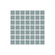 1x1 Straight Set Sheeted Original Ceramic Mosaic Tile in Overcast Matte