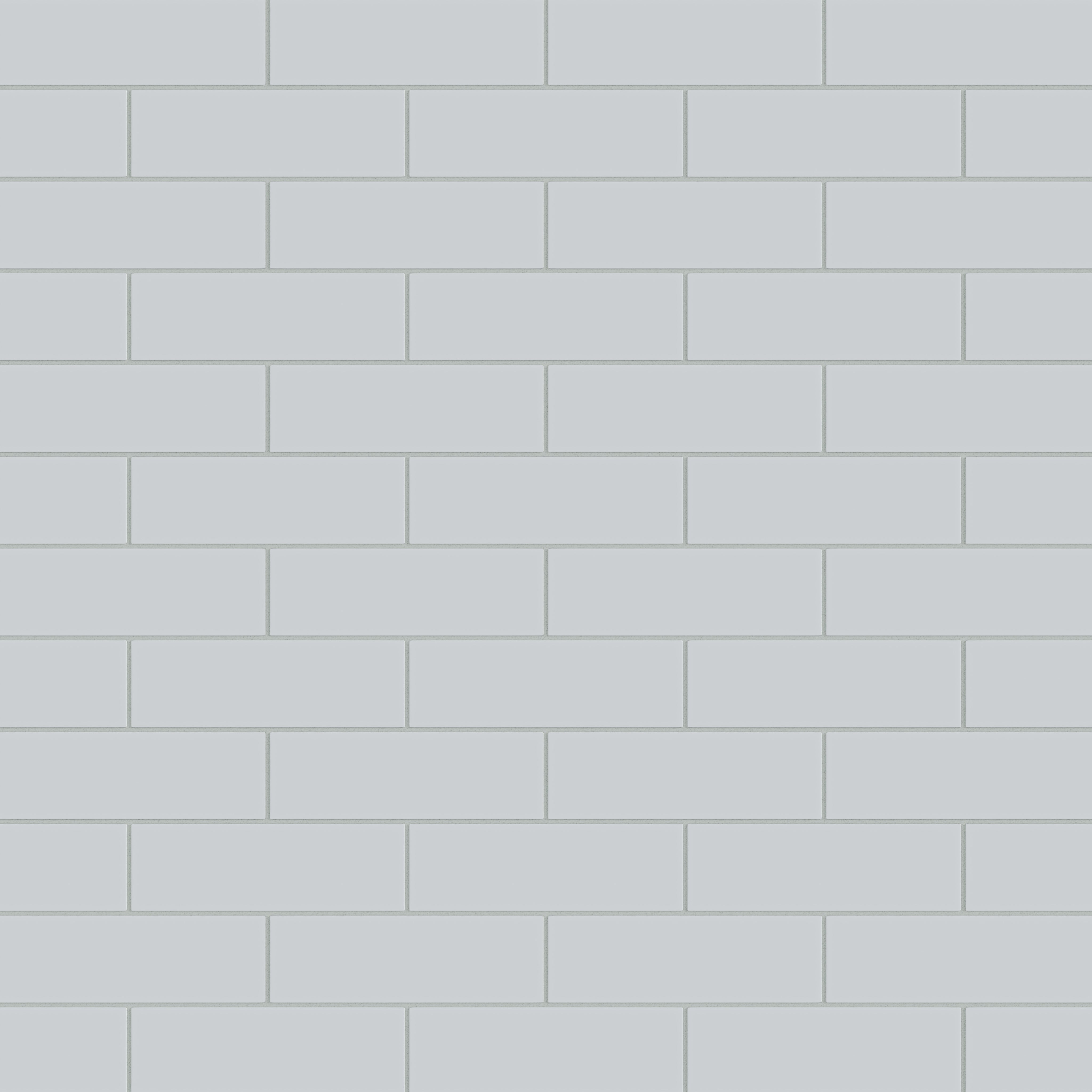 3x9 Natural Press Ceramic Tile in Alberta Blue Matte