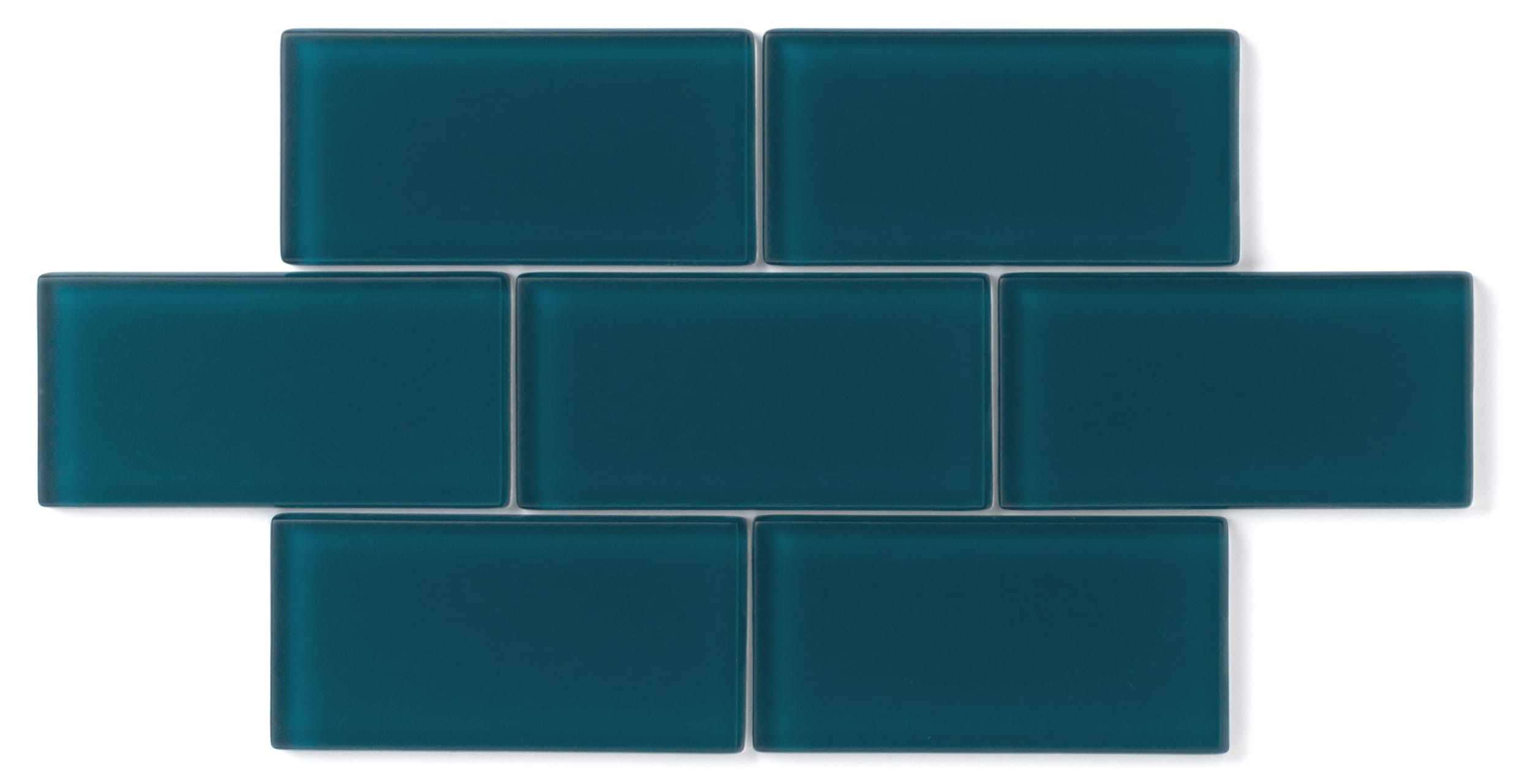 1x4 Herringbone Sheeted Glass Mosaic Tile in Grackle Matte