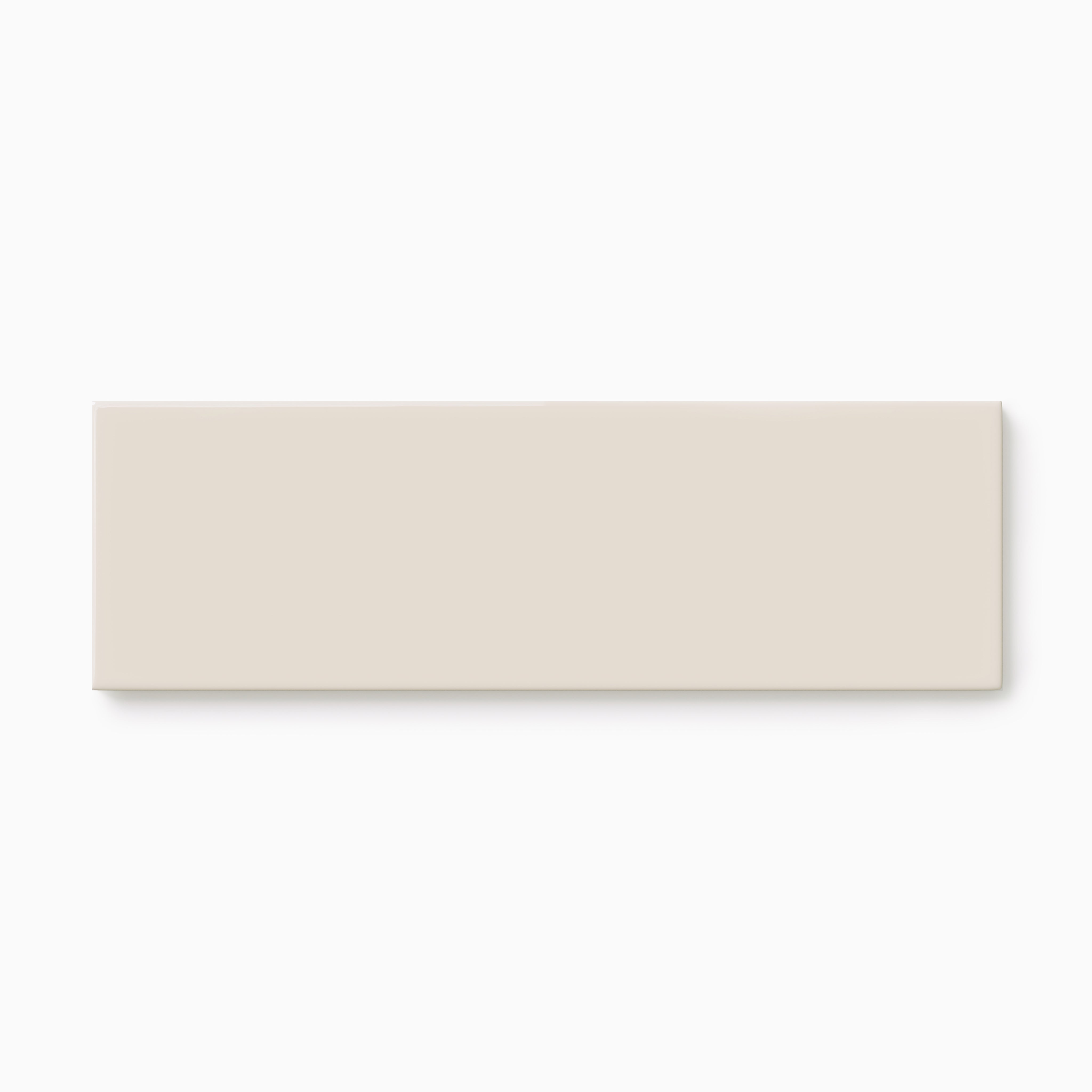 3x9 Natural Press Ceramic Tile in Pearl Gloss