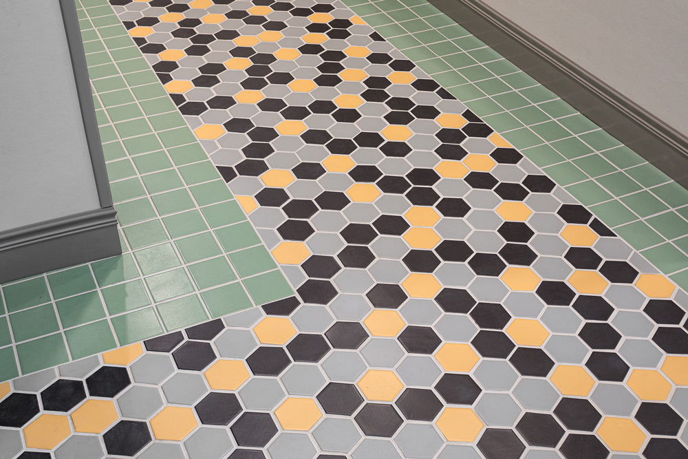4x4 Original Ceramic Tile in Sea Green Matte
