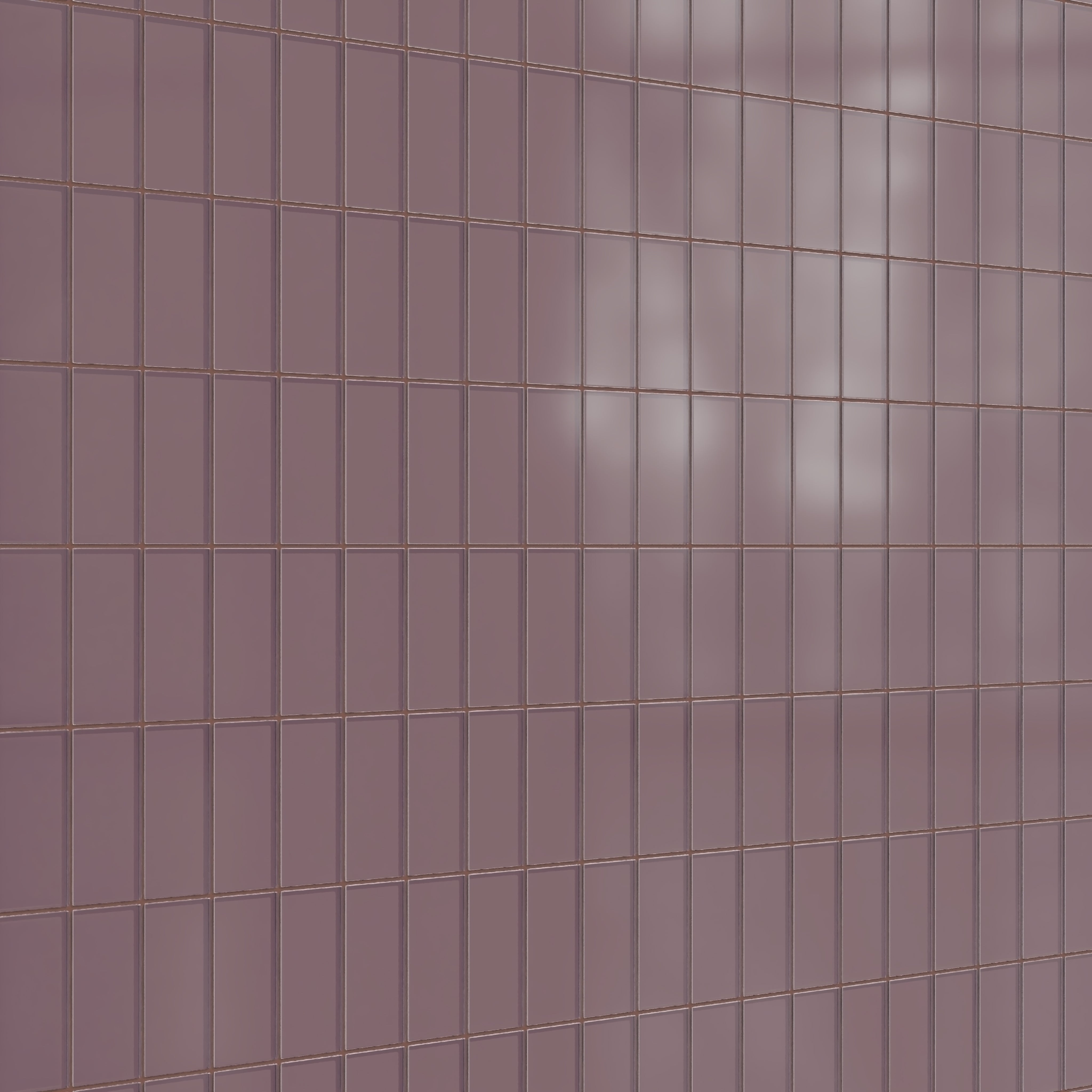 3x6 Glass Tile in Crane Matte