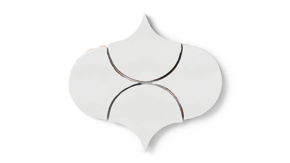 Ogee Drop Original Ceramic Tile in Frost Matte
