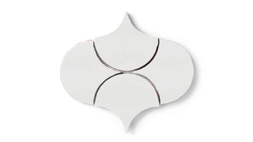 Ogee Drop Original Ceramic Tile in Frost Matte