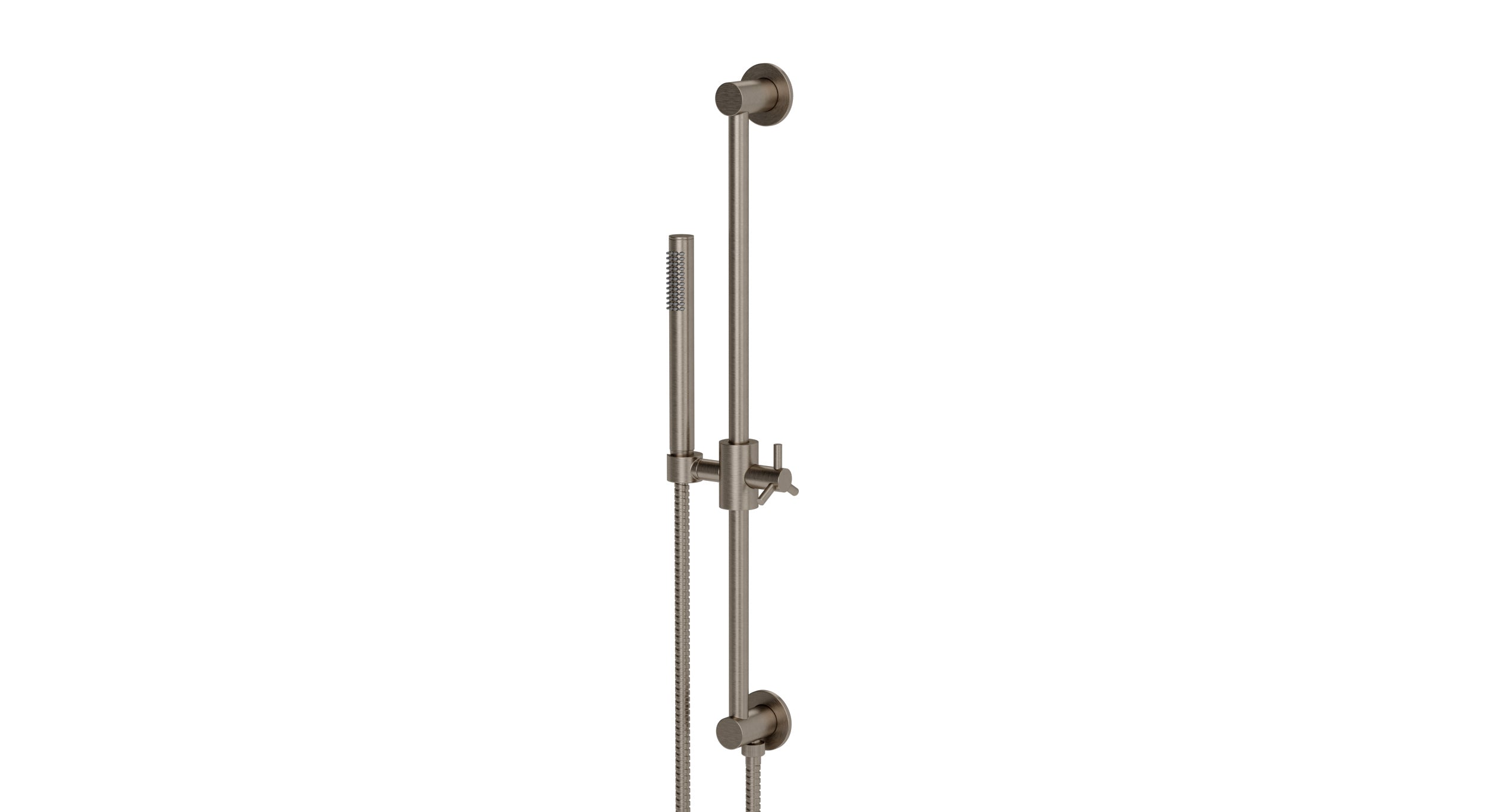 Contour & Foundry Positioning Bar Kit - Less Hand Shower in Antique Nickel