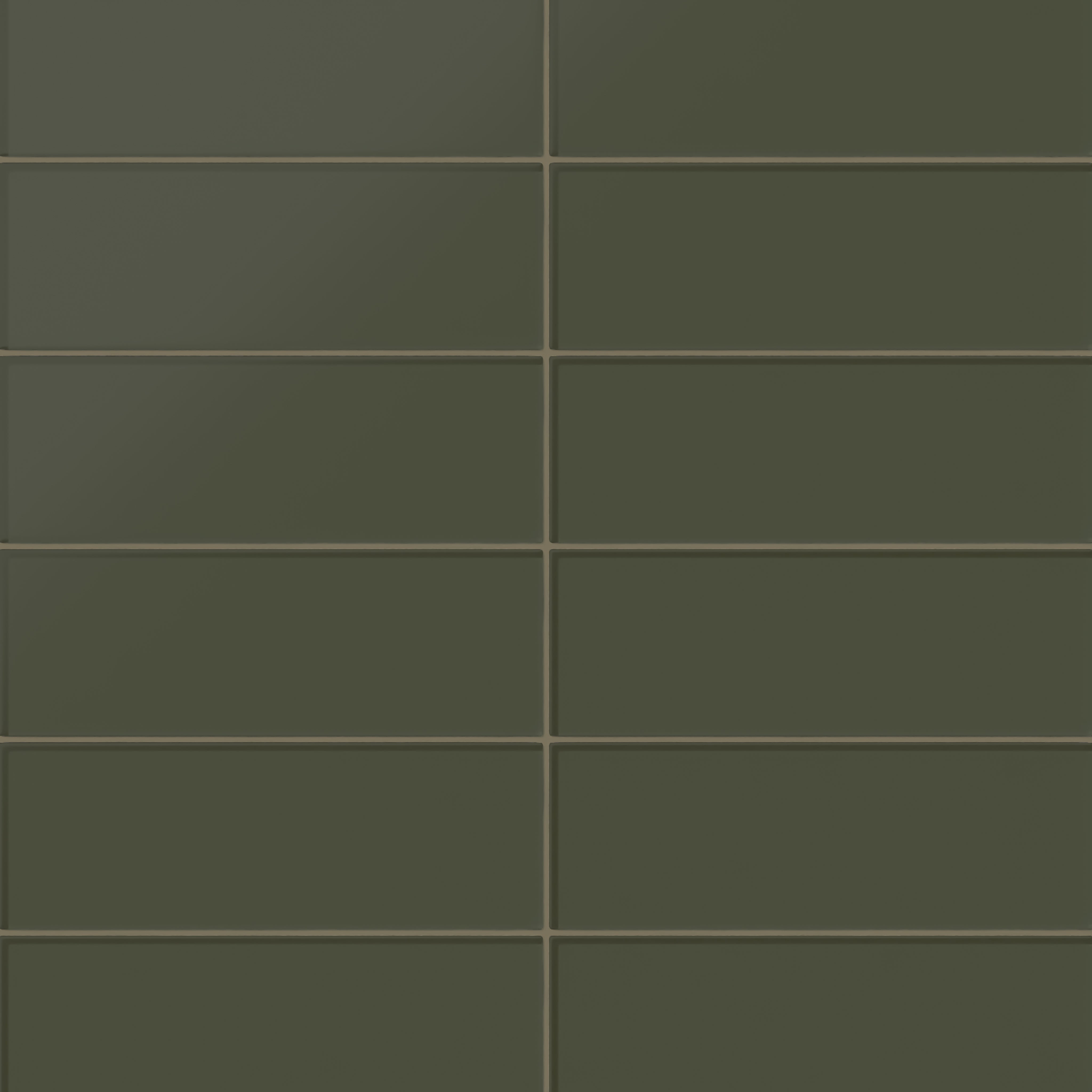 4x12 Glass Tile in Roadrunner Matte