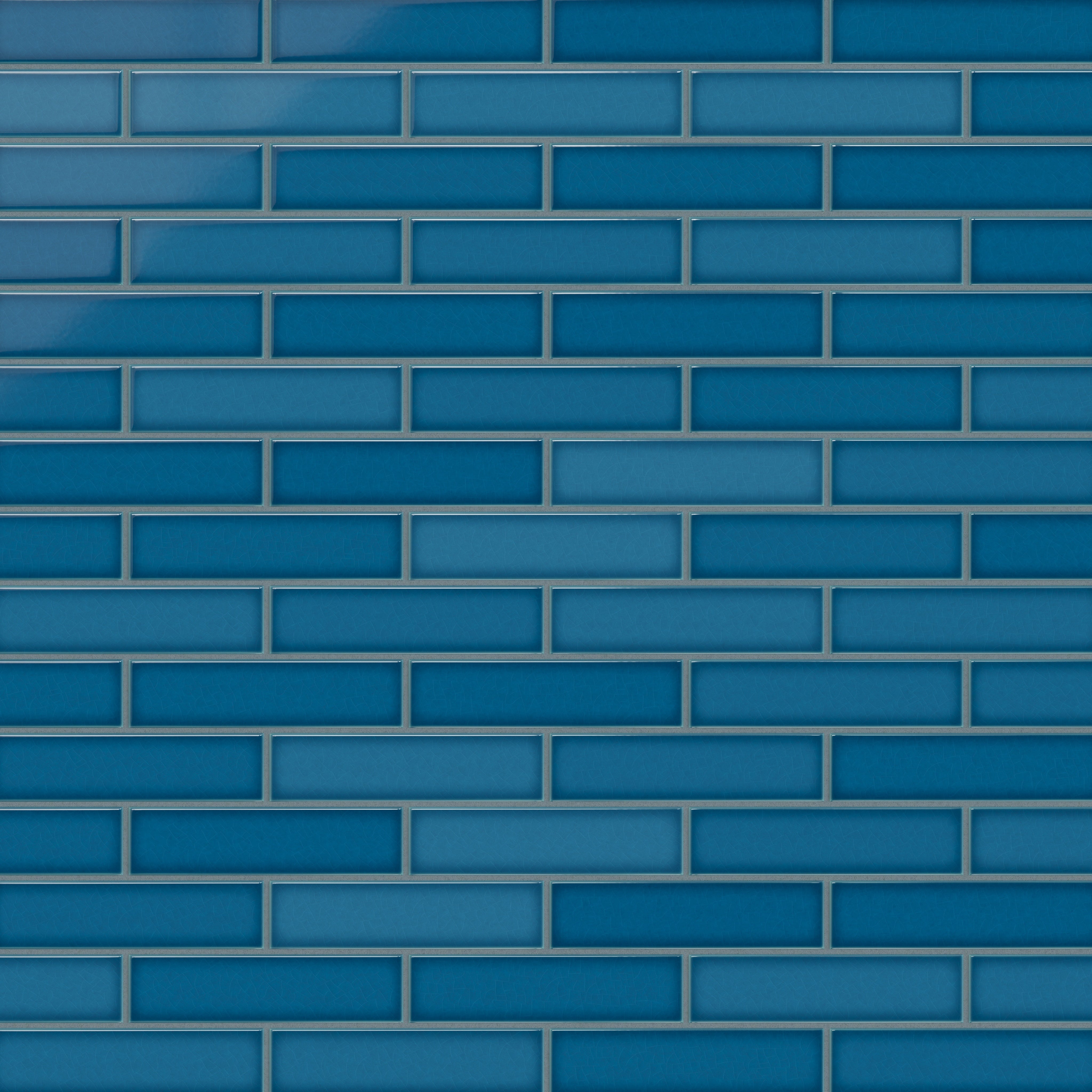 2x8 Original Ceramic Tile in Adriatic Sea Gloss