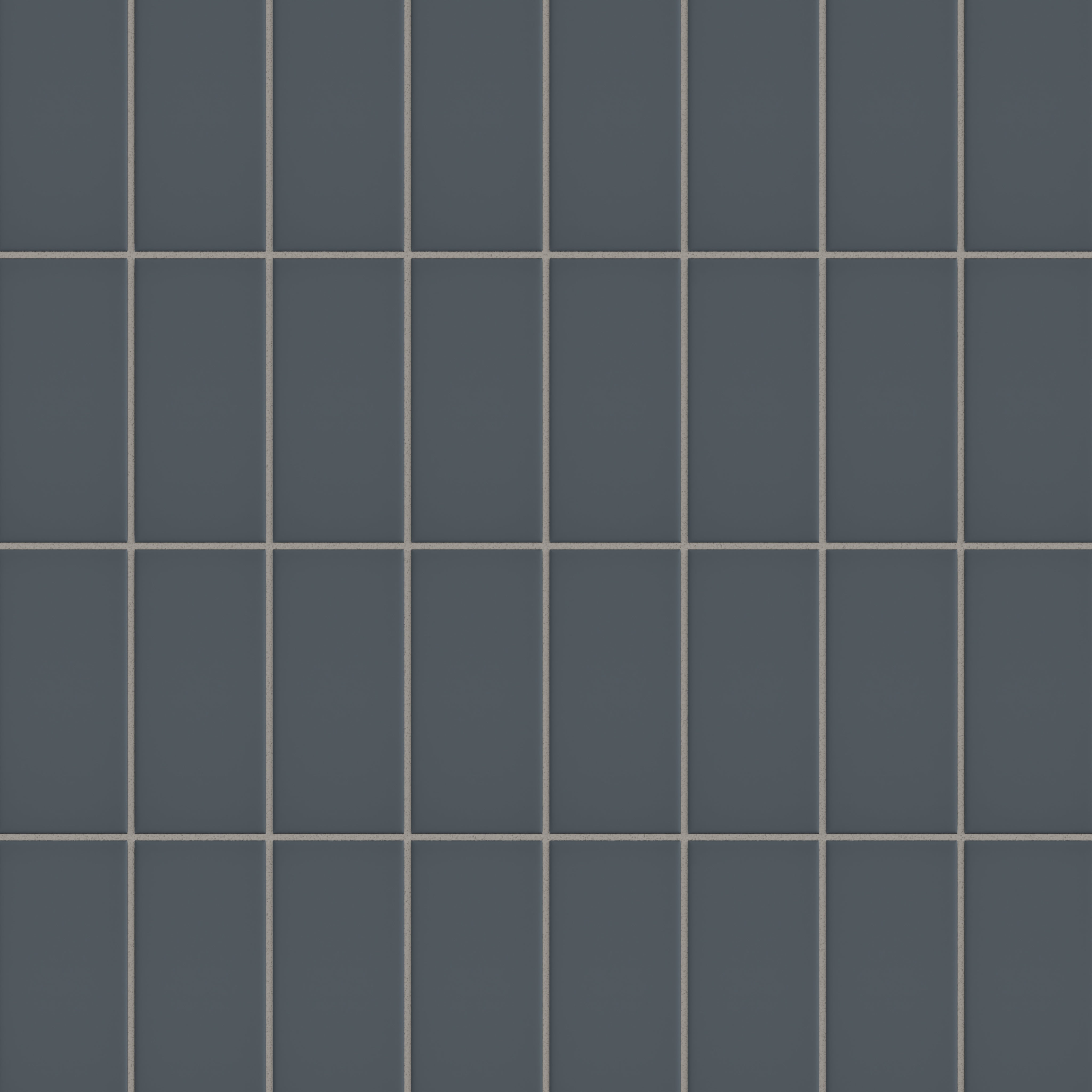 3x6 Natural Press Ceramic Tile in Indigo Matte