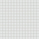 1x1 Straight Set Sheeted Glass Mosaic Tile in Egret Gloss