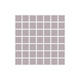 1x1 Straight Set Sheeted Original Ceramic Mosaic Tile in Dust Storm Matte