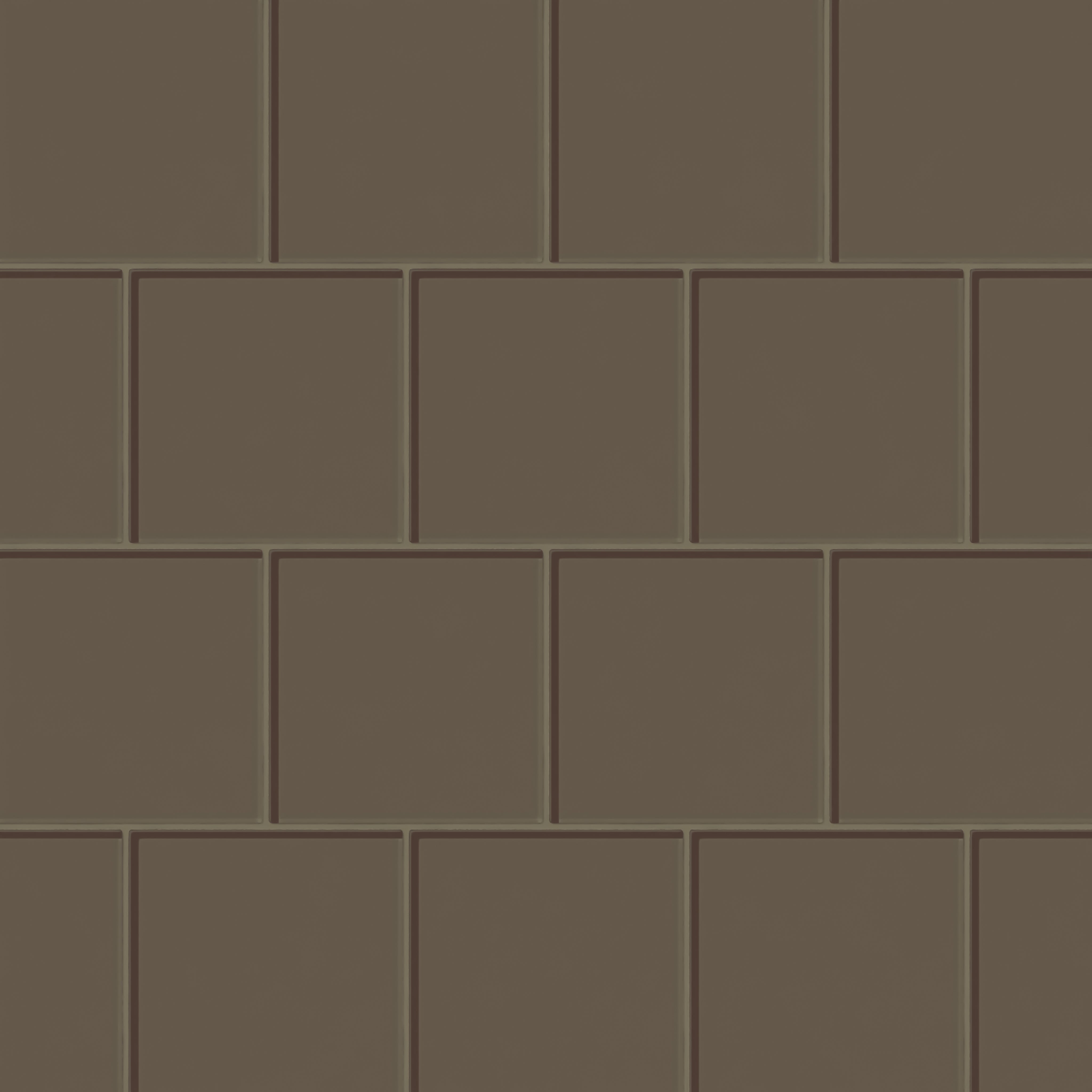 6x6 Glass Tile in Albatross Gloss