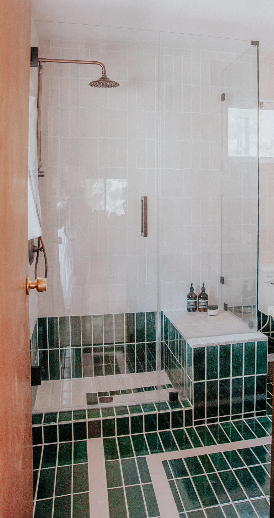 3x9 Original Ceramic Tile in Evergreen Gloss