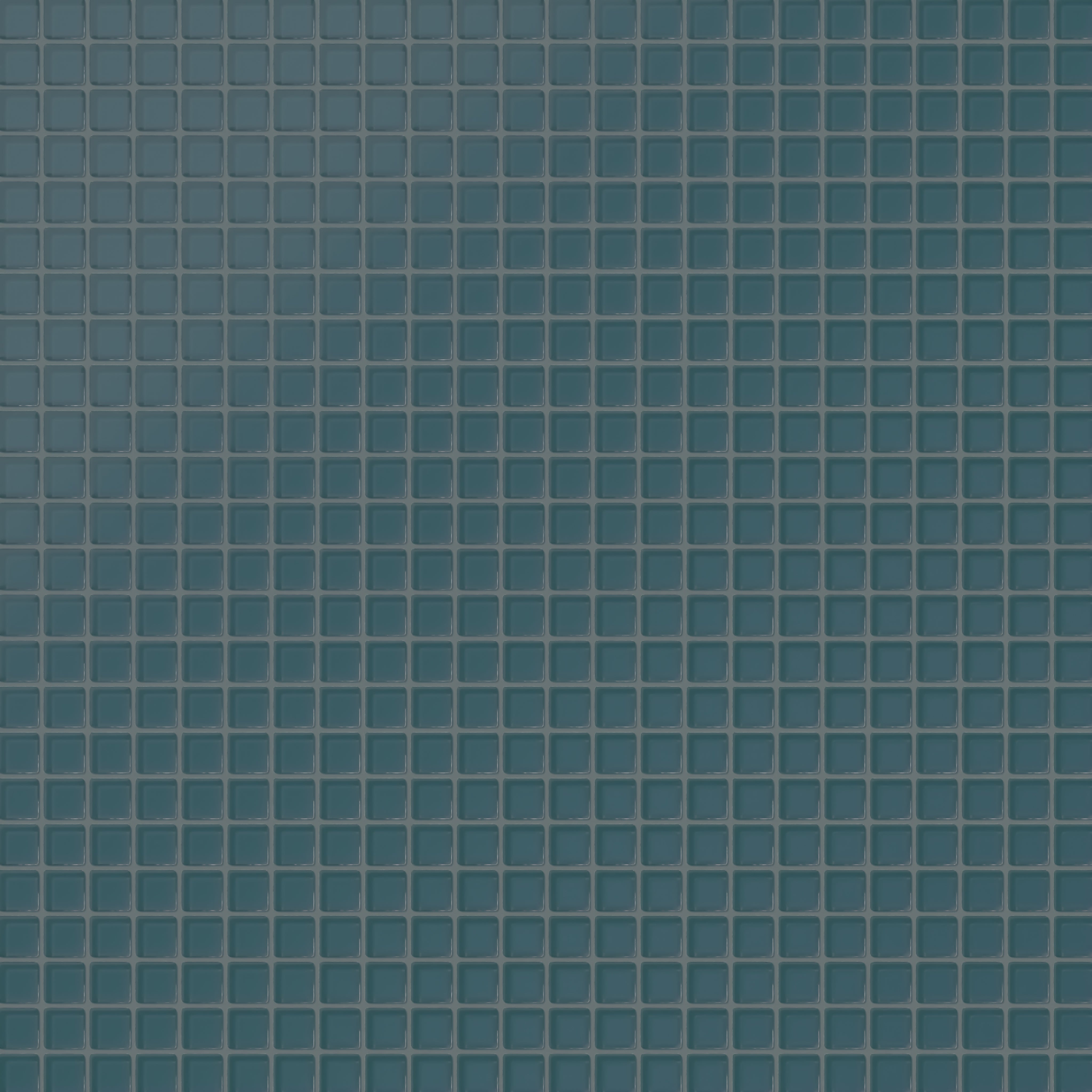 1x1 Straight Set Sheeted Glass Mosaic Tile in Magpie Matte