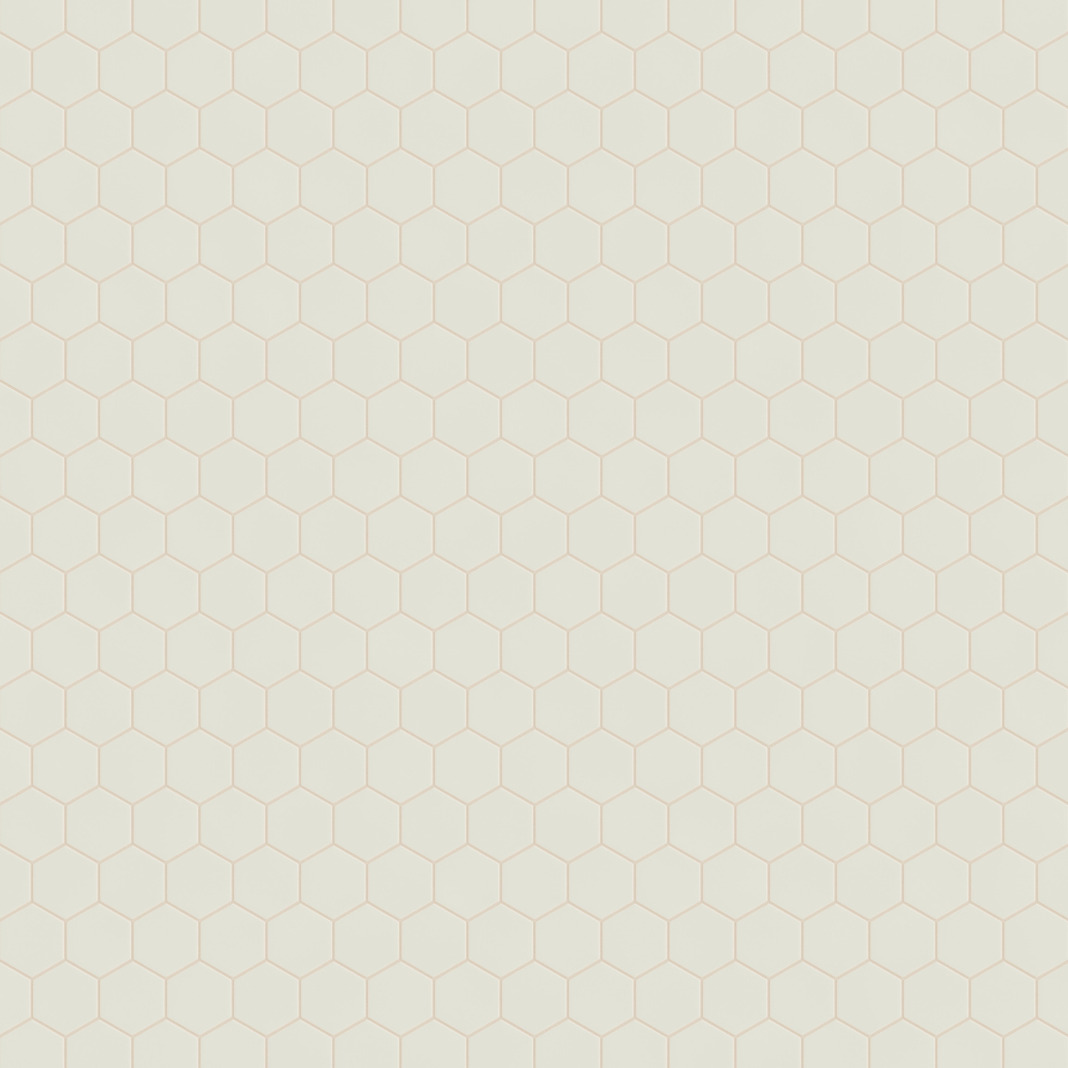4" Hexagon Original Ceramic Tile in Limewash Matte